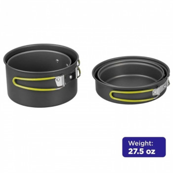 Camping metal tableware set CAMPSOR-300 | 255674