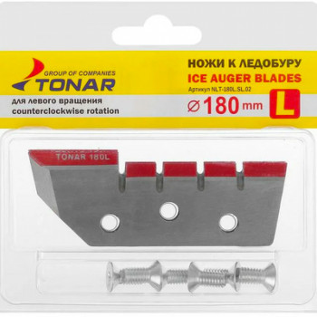 Asmeņi ledus urbim "Tonar"  TORNADO 180mm | B-210250