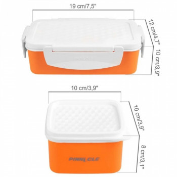 Lunch box set PINNACLE Pyramid 3pcs. with thermos | 246507