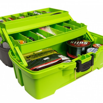 Makšķernieku kaste PLANO One-Tray Bright Green | PLAMT6211