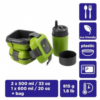 Lunch set PINNACLE Paloma2+1b. with thermos | 246517