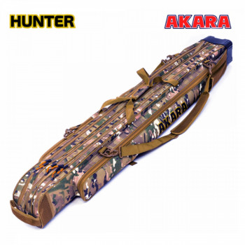 Makšķeru soma AKARA "HUNTER" (160cm, 3 nod., 3 kab.,kamufl.) | CAH-160