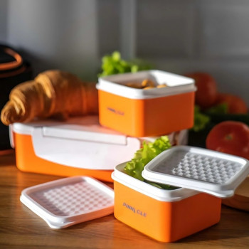 Lunch box set PINNACLE Pyramid 3pcs. with thermos | 246507