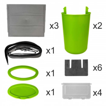 Ziemas kaste "Nisus" 10L, 1-sekc GR | 237448