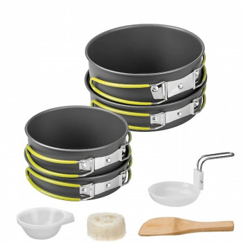 Camping metal tableware set CAMPSOR-300 | 255674