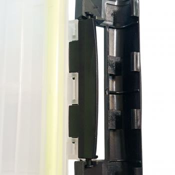 Kaste makšķerlietām, 4 daļas, 34/21/3cm