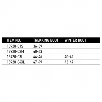 Radzes apaviem Norfin ANTI-SLIP OVERSHOES #L | 13920-03L