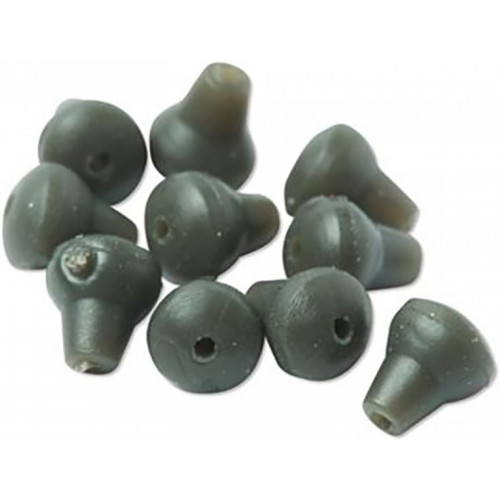 D-rig ring stops for carp hooks CARP SPIRIT 10pcs., khaki | ACS010177