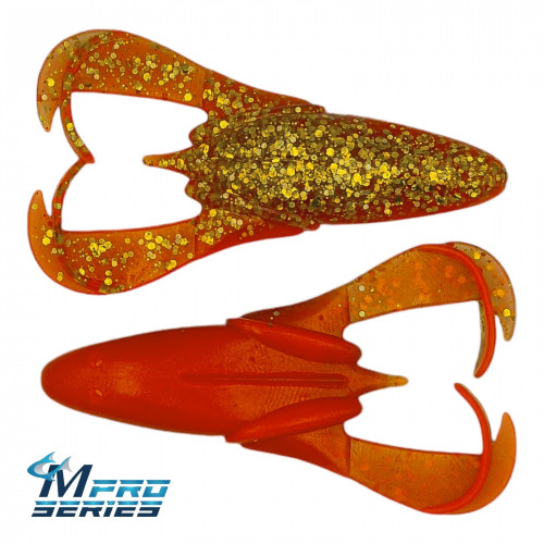 Silicone frog 9cm, 15gr, #Golden Carrot | MPS-FRO-35-GC