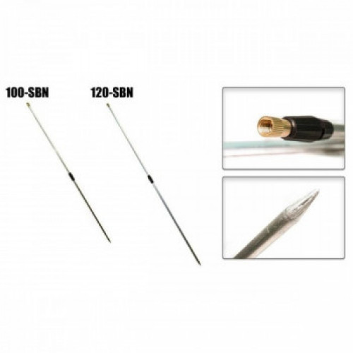 Rod support KV1-S V-shaped 120cm | SFA-2KV-12/120-SBN