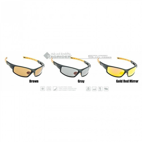 Saulesbrilles TAGRIDER N25 polariz. Grey | N25-2
