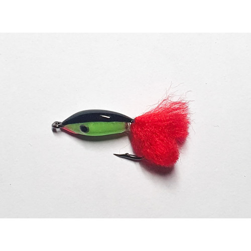 Mormiška "PJARNU" Epoxy Fly UV (muša) ar austiņu 6mm, BLG | MFL-8-BLG