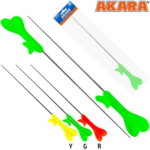 Ziemas makšķere AKARA RK-W2 HiCarbon (120mm), zaļa | RKW2-G