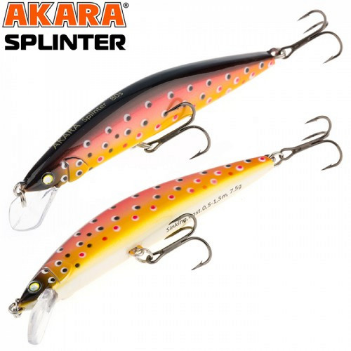 Vobleris AKARA Splinter 65S 5gr. 65mm Krāsa A75 | S65S-A75
