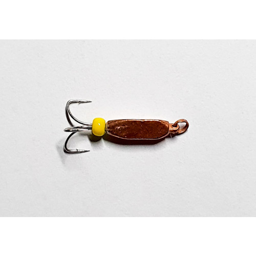 Volframa mormiška Velniņš ar gredzenu, 3mm, 0.7g, Cu Akara | MW-SP-3230-CU