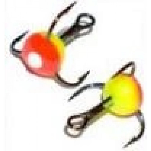Krāsainais trīsžuburis Ice Atack Mustad M #10-03 | WT-M10-03
