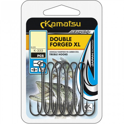 Āķis divžuburu KAMATSU Forged XL (7gb) BLN#1 | 517600301