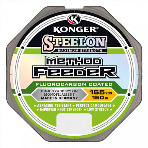 Aukla Konger STEELON METHOD FEEDER FC 150m 0.25mm | 257150025