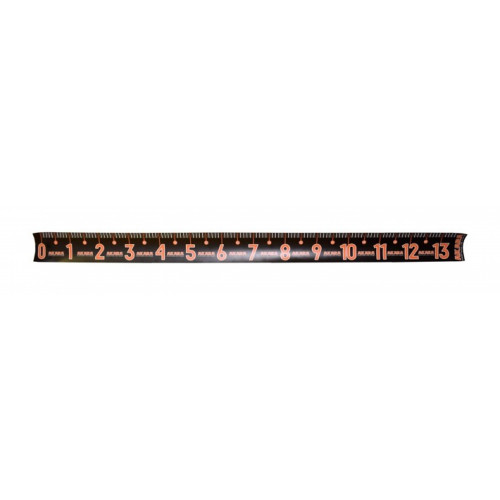 PVC lineāls 135cm (1400x100mm), Akara | BAN-100-1400
