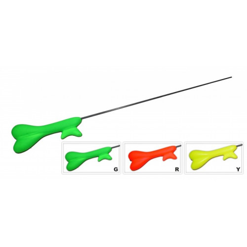 Ziemas makšķere AKARA RK-W1 HiCarbon (120mm), dzeltena | RKW1-Y