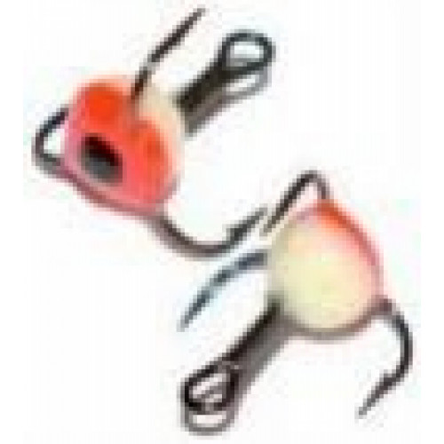 Krāsainais trīsžuburis Ice Atack Mustad M #8-17P | WT-M8-17P