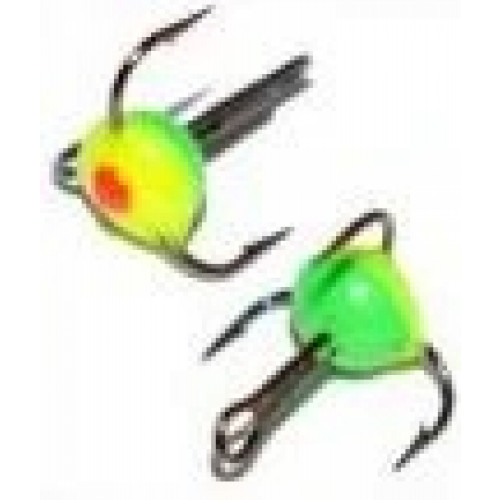 Krāsainais trīsžuburis Ice Atack Mustad #8 | WT-M8-05