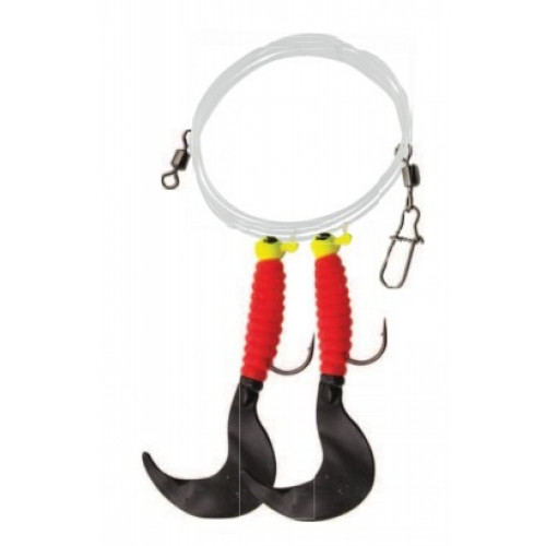 Jūras sistēma SM3 RB 5,5cm, 6g, āķis 2/0 0,6mm, 150cm | AM-6000221