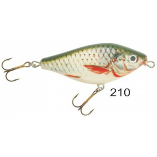 Vobleris Jerk grimstošs 10cm, 50gr, 0,5-1,0m 210, MISTRALL | W-JRA-210-100-SI