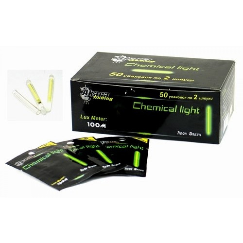 Spīgulis ChL (zaļš neons, diam,4.5mm, 2gab), Akara | FI39-4-1/2-F2