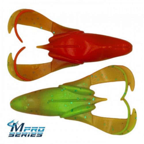 Silicone frog 9cm, 15gr, #Carrot | MPS-FRO-35-CA