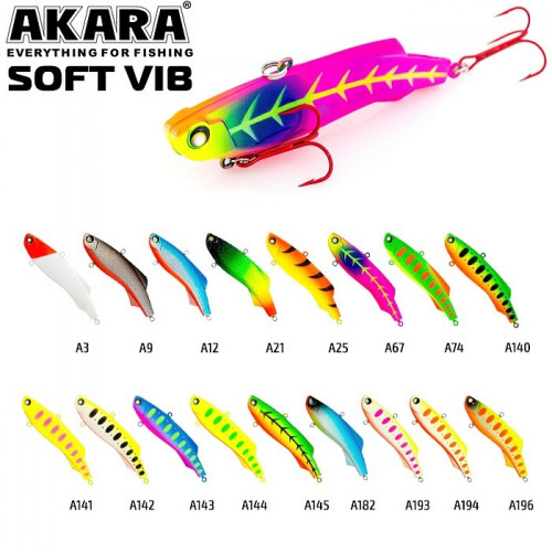 Vobleris Soft Vib 45 (5g, 45mm, krāsa.A182) | SV45-A182