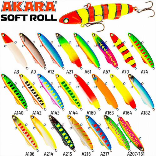 Vobleris SOFT ROLL 90 30gr/90mm/A61, Akara | SR90-A61
