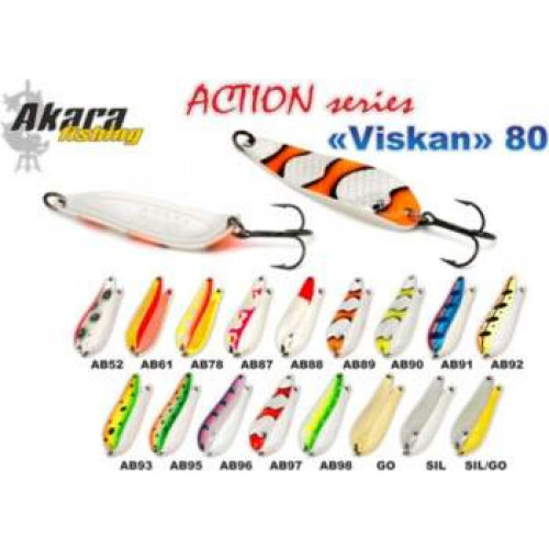 Decoy AKARA "Viscon" Action 80SH 21g, 80mm, #AB118 | AV-80-21-AB118