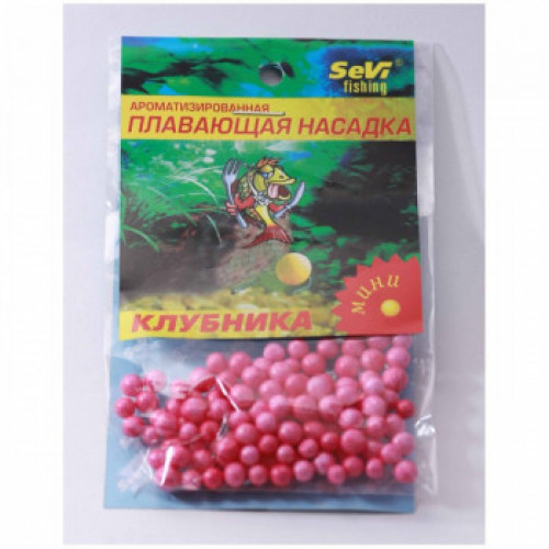 Flavoured floating bait - strawberry, MINI | strawberry MINI