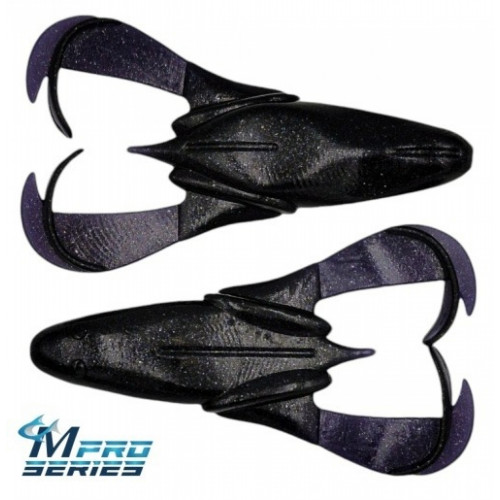 Silikona varde 9cm, 15gr, #Black | MPS-FRO-35-BL