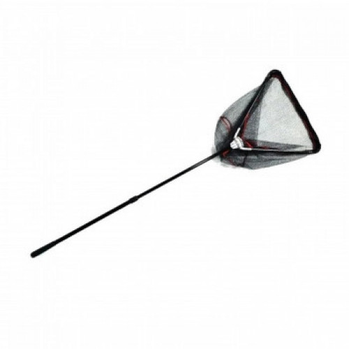 Catch net g/black, 70*70/1.60m shaft, BK | rubber catch net 70*70/160m shaft