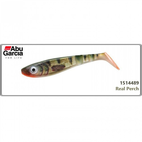 Silikona zivtiņa SVARTZONKER McPike 25cm Abu Garcia | 1514489 / Real Perch