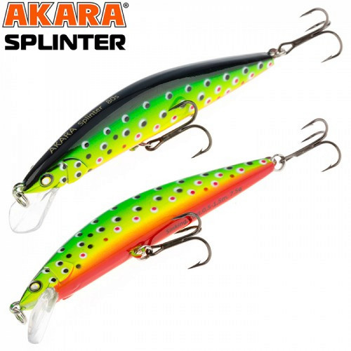 Vobleris AKARA Splinter 65S 5gr. 65mm Krāsa A89 | S65S-A89