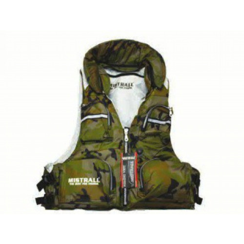 Veste glābšanas-zvejas XL, komuflāža, MISTRALL | AM-6009454