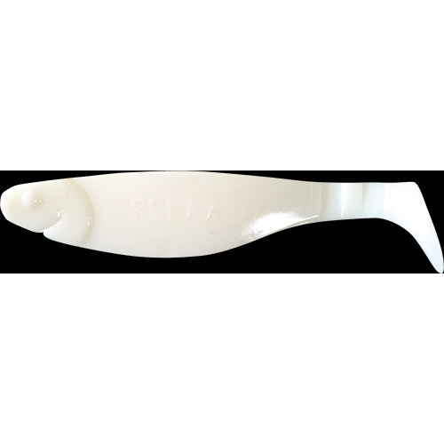 Gumijas zivtiņa KOPYTO RELAX 4" 12cm BALTA