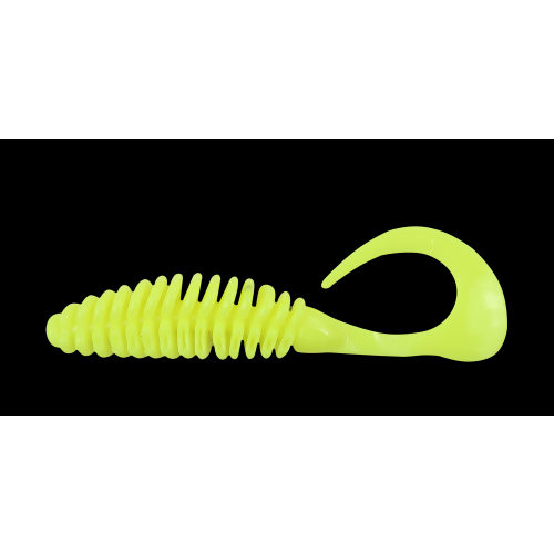 Rubber fish TWISTER-T3 yellow RELAX | TRT3-TS011