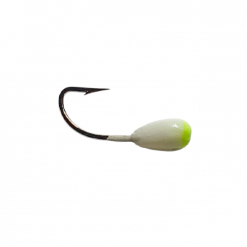 Ice jig "VIMBA" MU-6 (plastic) with earpiece hook no.6, #CHP | V-MU-6-CHP