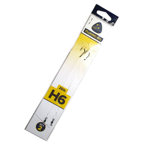 Gatavā pavadiņa karpām CLASSIC FLUORO RIG 11.4kg, #6 | 157500361