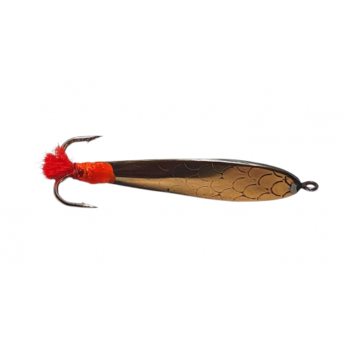 Vertikālais vizulis Tiltiņš Sudrabs/fosforbronza (4.5cm, 5gr, divž. āķis)