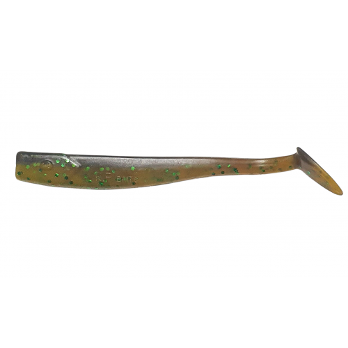 K.P. BAITS SLIM SHAD 4 t.zaļš/g.zaļš