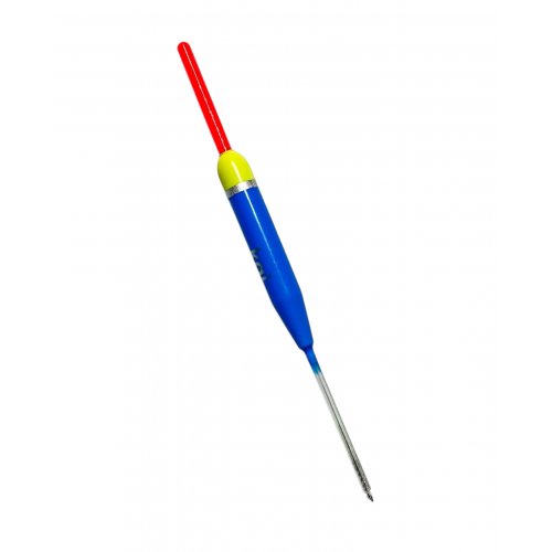 Pludiņš 3.0gr, poliuretāna, zils/dzeltens/sarkans, KB | 105-3gr