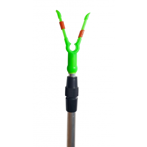 Makšķeres atbalsts KV2 V-veida (telesk., al., d14, 120cm) | SFA-2KV-14/120